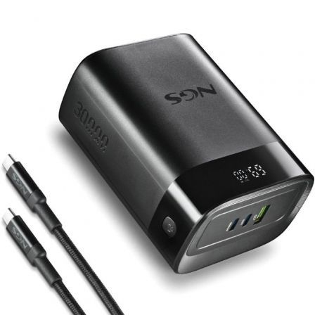 POWER BANK TWIX 30.000mAh 140W NEGRO NGS
